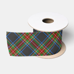 Ruban En Satin Stewart Stuart Clan Tartan Plaid