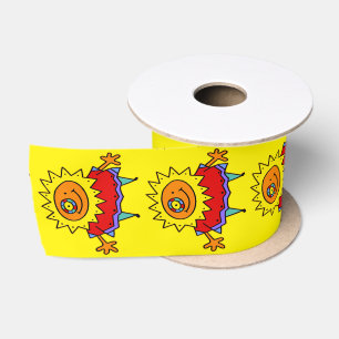 Ruban En Satin SUNNY LADY style comique + votre backgr. & idées