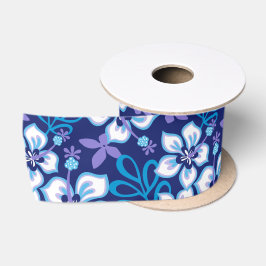 Ruban En Satin Surf JUNGLE (COMBO BLEU) SATIN RIBBON