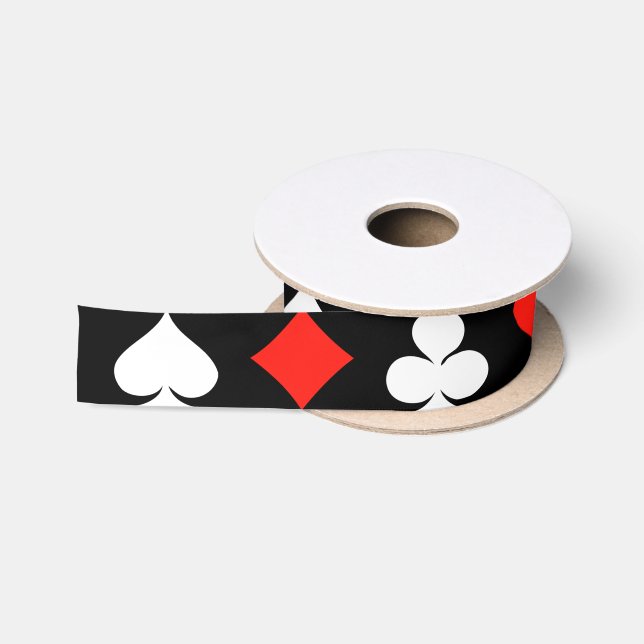 Ruban En Satin Symboles de tisonnier (Bobine)