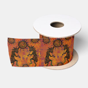 Ruban En Satin Tablier de cuisine d'art Kokopelli