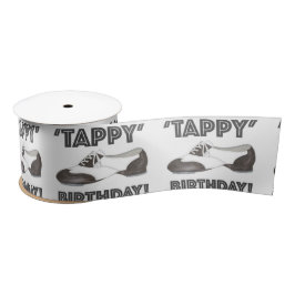 Ruban En Satin Tappy Joyeux Anniversaire Danse Professeur Tap Cha