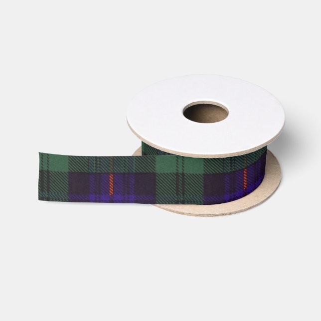 Ruban En Satin Tartan d'écossais de plaid de clan d'Armstrong (Bobine)