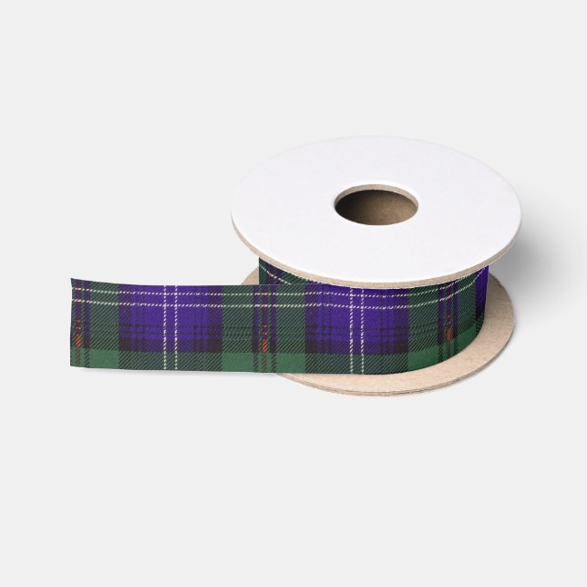 Ruban En Satin Tartan d'écossais de plaid de clan d'Urquhart (Bobine)
