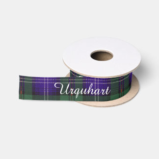 Ruban En Satin Tartan d'écossais de plaid de clan d'Urquhart