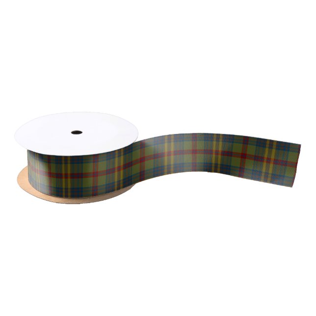 Ruban En Satin Tartan d'Irlandais de Comté de Limerick (Bobine)
