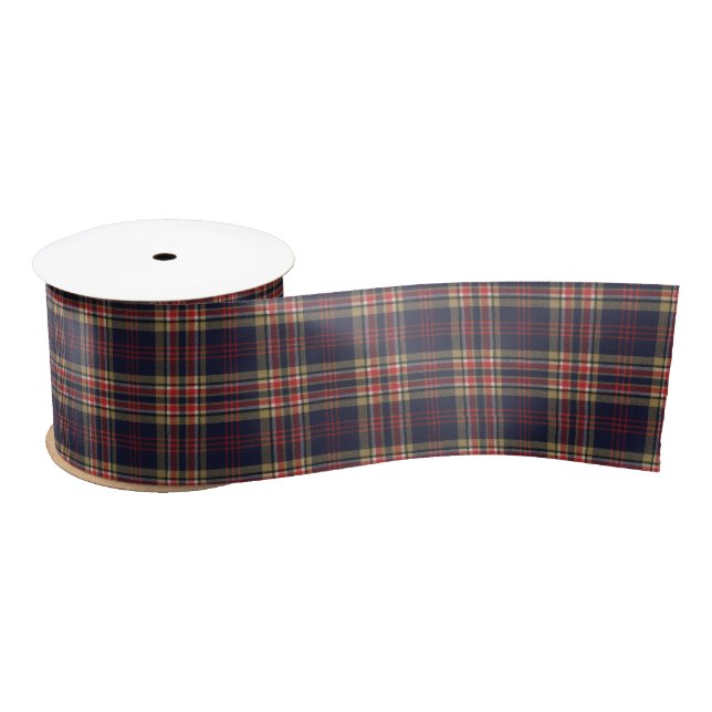 Ruban En Satin Tartan écossais (Bobine)
