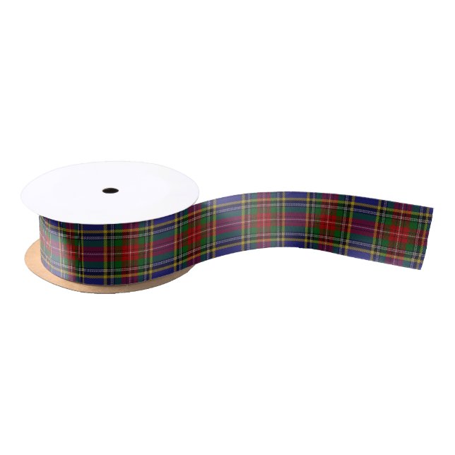 Ruban En Satin Tartan écossais de classique de Macbeth de clan (Bobine)