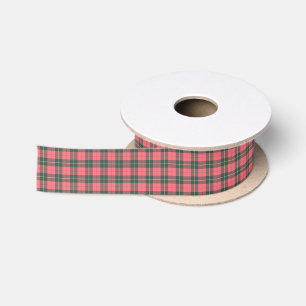 Ruban En Satin Tartan patiné de Wallace de clan