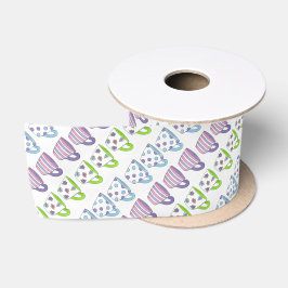 Ruban En Satin Tea Party Tea Party Tea Party Pastel Tea Cup