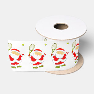 Ruban En Satin Tennis Noël de Noël