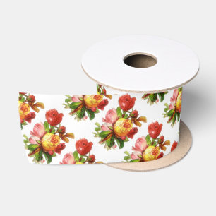 Ruban En Satin Thé Rose anglais Thé Party Ruban