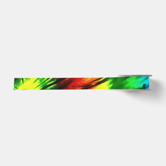 RUBAN EN SATIN TIE DYE ÉTONNANTE