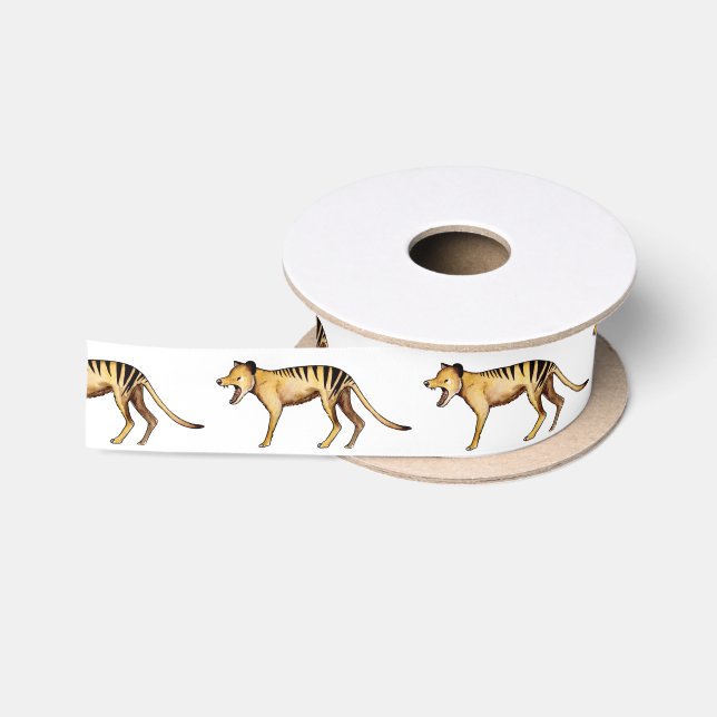 Ruban En Satin Tigre tasmanien, Thylacine (Bobine)