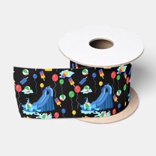 Ruban En Satin toboggan pour enfants Summer Boy Girl Fun