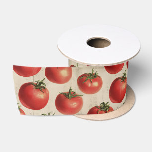 Ruban En Satin Tomate