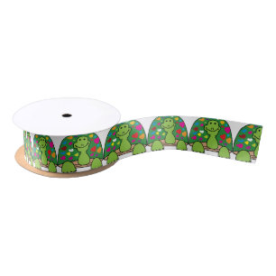 Ruban En Satin tortue de coeurs