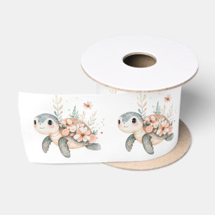 Ruban En Satin Tortue Mignonne