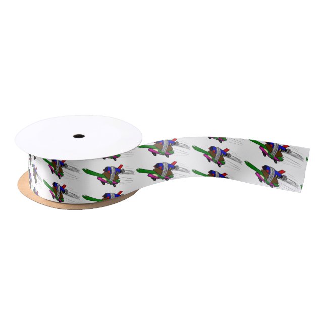 Ruban En Satin Tortue volante (Bobine)