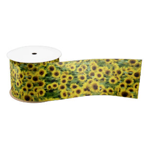 Ruban En Satin Tournesol