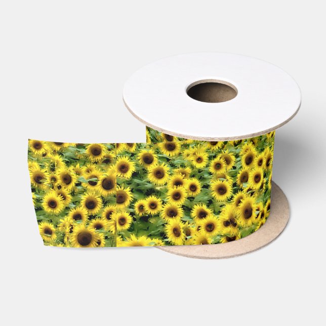 Ruban En Satin Tournesol (Bobine)