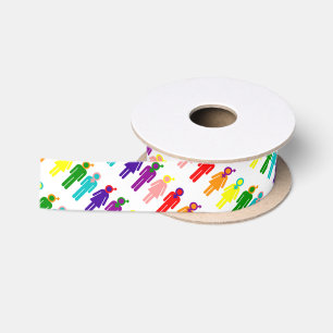 Ruban En Satin Tout le monde bienvenu ici