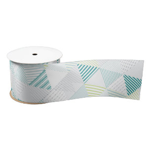 Ruban En Satin Triangles Motif 4