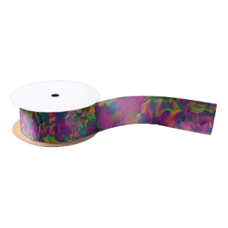 Ruban En Satin tropical polymer :