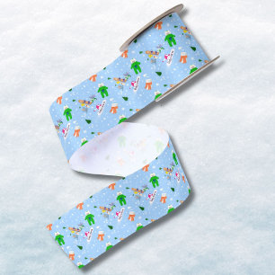 Ruban En Satin Un petit motif de mama pour planche à neige Shredd