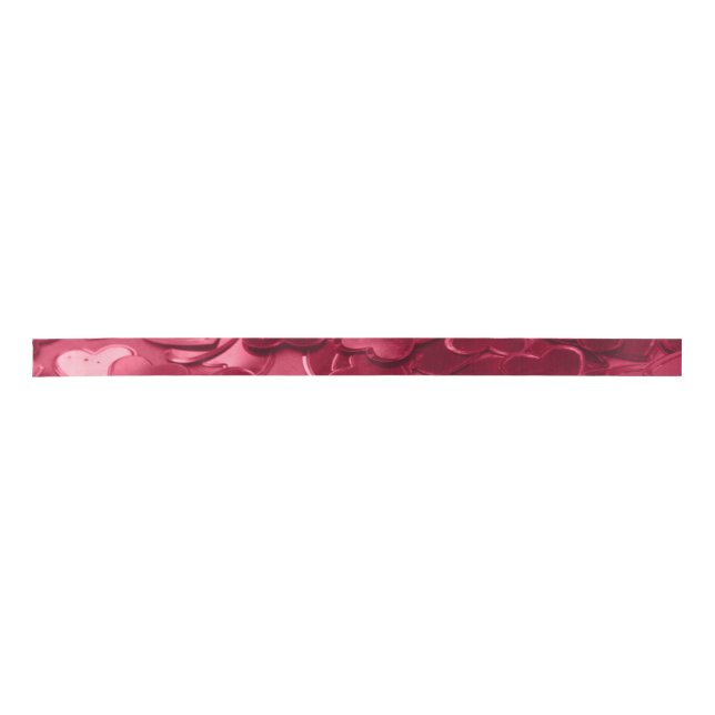Ruban En Satin Valentine's Wrapping Paper  (Devant)