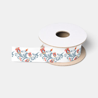 Ruban En Satin Velkommen d'art populaire scandinave