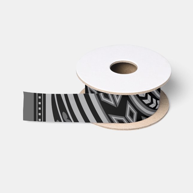 Ruban En Satin Vent Spirit Grey (Bobine)