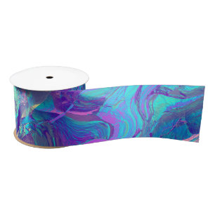Ruban En Satin verre artisanal aile de fée :