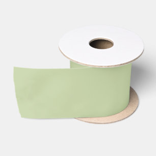 Ruban En Satin Vert de fleur sauvage