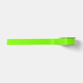 Ruban En Satin Vert pelouse couleur uni