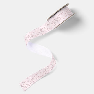 Ruban En Satin Vigne Tourbillonnante Abstraite Art En Ligne Moder