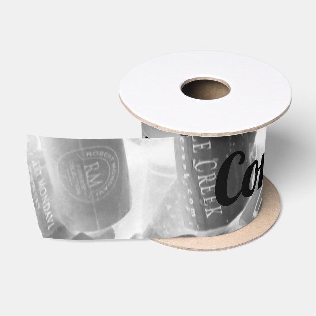 Ruban En Satin Vin de Cork (Bobine)