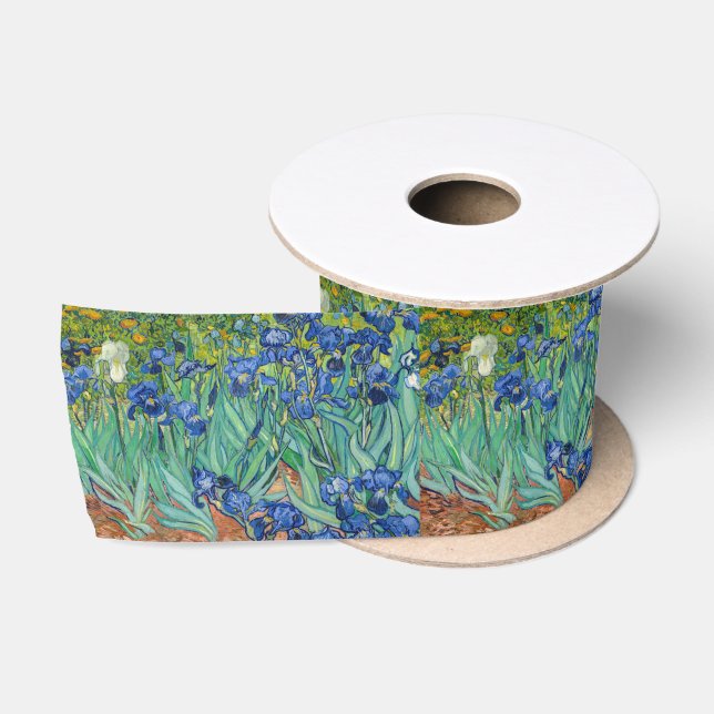 Ruban En Satin Vincent Van Gogh - Irises (Bobine)