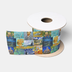 Ruban En Satin Vincent Van Gogh - Masterpieces Patchwork