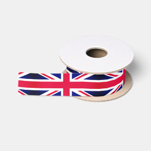 Ruban En Satin Vintage British Flag et Royaume-Uni/union jack