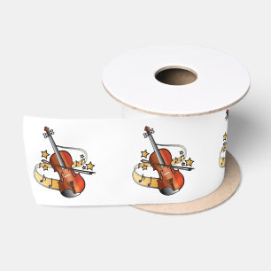 Ruban En Satin Violon 3 pouces