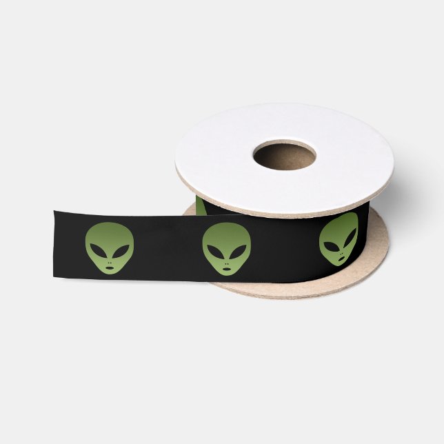 Ruban En Satin Visage étranger extraterrestre (Bobine)