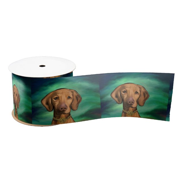 RUBAN EN SATIN VIZSLA (Bobine)
