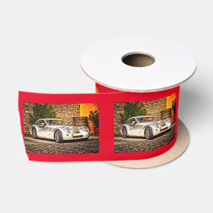Ruban En Satin Voiture classique pour sport d'argent
