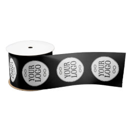 Ruban En Satin Votre logo - Point - Fond BLANC