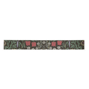 Ruban En Satin William Morris Blackthorn Tapestry Floral