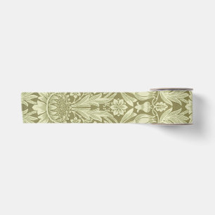 Ruban En Satin William Morris Fleur verte tournesol