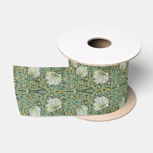 Ruban En Satin William Morris - Pimpernel (Bobine)