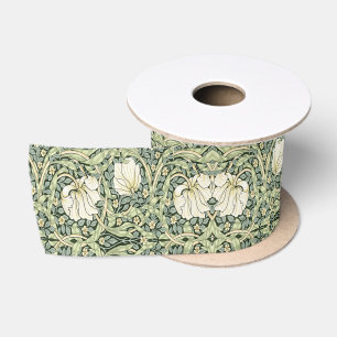 Ruban En Satin William Morris Pimpernel Green