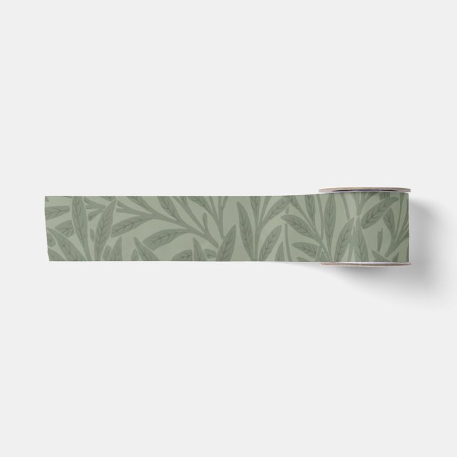 Ruban En Satin William Morris Willow Flower Classic (Devant)